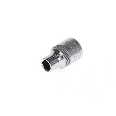 Image of GEDORE red Socket, 3/8&quot; 10 mm drive, hexagonal, 7 AF, Tool, R51000604, steel
