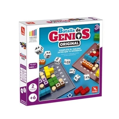 Image of Lúdilo 3D Battle of Genios Table Wooden Puzzles Educational Games Intelligent Kids Puzzle Black (The Happy 80800)