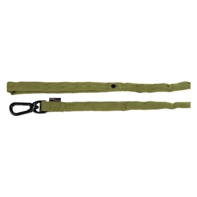 Image of JACK AND VANILLA, Comfort Tube Nylon Dog Lead, Green, Size M, 20 mm x 152 cm