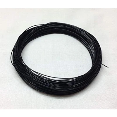 Image of celloexpress Aluminium Craft Wire 0.8mm x 20m (Diameter Length) BLACK