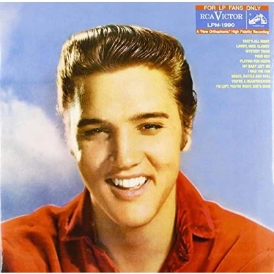 Image of Elvis Presley For LP Fans Only Translucent Blue vinyl 180 Gram 2024 UK MOVLP3392