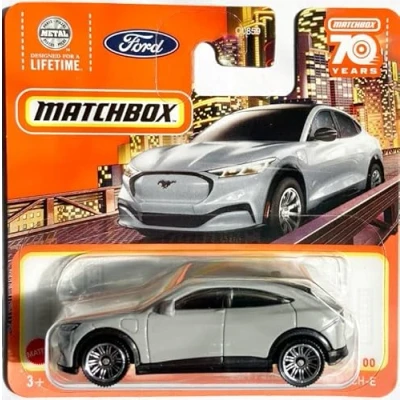 Image of Matchbox 2023 2021 Ford Mustang Mach E [Grey] Grey 44/100
