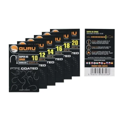 Image of Guru Super XS Spade hooks 16 Coarse