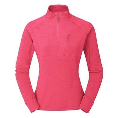 Image of Rab Women&#039;s Nexus Pull On Lightweight Fleece Jacket for Hiking, Trekking, &amp; Climbing Watermelon 08