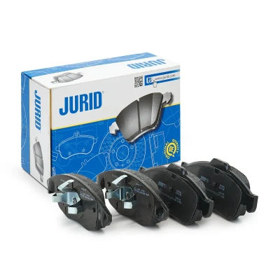 Image of 2995693 Brake pad set JURID 573192J not prepared for wear indicator without accessories CITROËN: DS4 Hatchback, C4 I Grand Picasso, DS5 Hatchback