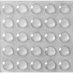 Image of Gas N Pow3r SOFT CLOSE CUPBOARD DOOR BUFFER RUBBER FEET PADS ADHESIVE BUMPER CUSHION 10mm x25 Dots