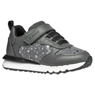 Image of Geox J FASTICS Girl B Sneaker, 0 UK Grey