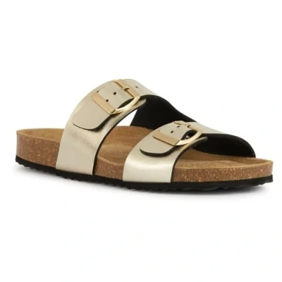 Image of Geox women&#039;s Mules / Casual Shoes in Gold