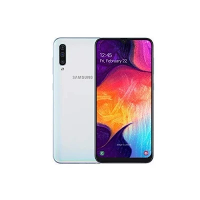 Image of Samsung SM A505FZWSBTU Galaxy A50 Smartphone 128GB Unlocked Sim Free White A (Renewed)