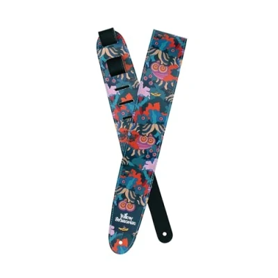 Image of D&#039;Addario Beatles Guitar Strap Accessories Vinyl Yellow Submarine, Under the Sea
