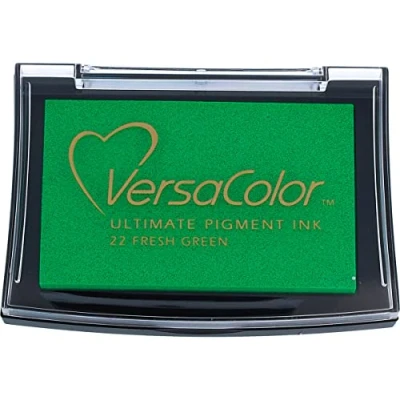Image of Tsukineko VC022 Versacolor Fresh Ink Pad, Green