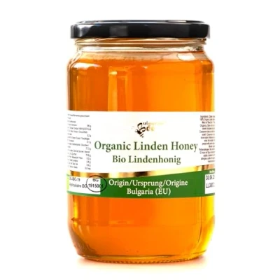 Image of 900 g Organic Linden Blossom Bee Honey