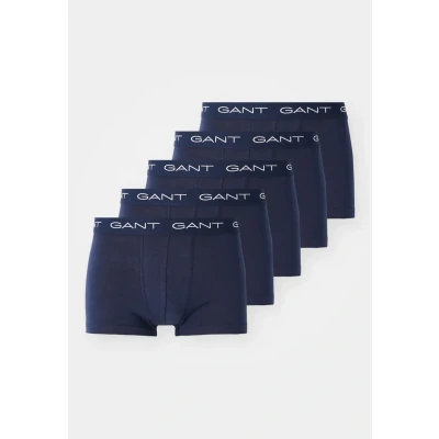 Image of GANT Men&#039;s Trunk 5 Pack Underwear, Navy, XXL (Pack of 5)