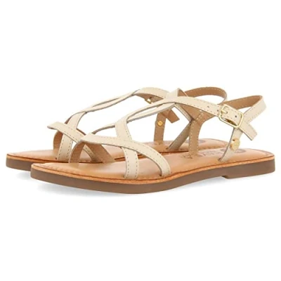 Image of GIOSEPPO Women&#039;s Varzea Sandal, Ivory White, 2.5 UK