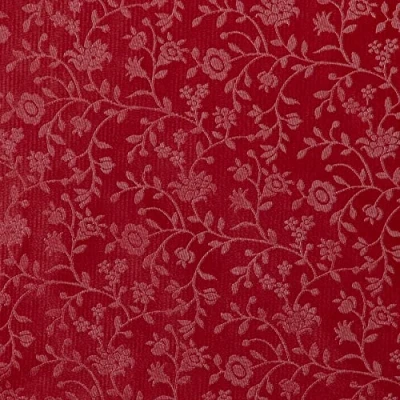Image of Home Direct Embossed Rectangular Oilcloth PVC Wipe Clean Tablecloth 140cm x 180cm 55x70 Red