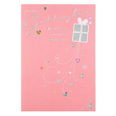 Image of Hallmark Goddaughter Birthday Card &#039;with Love&#039; Medium