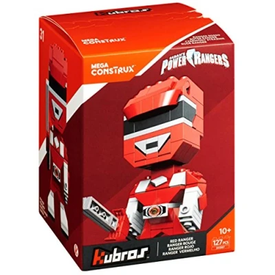 Image of MEGA Mattel Construx DXB87 Kubros Red Ranger Game