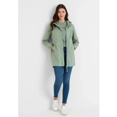 Image of TOG24 Kilnsey Womens Zip Up Packable Lightweight Waterproof Hooded Jacket â“ Windproof and Breathable