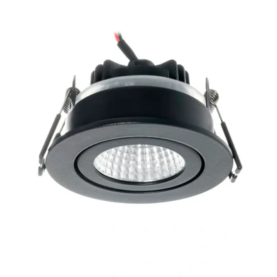 Image of Arcchio LED downlight Jyra, black, 4,000K