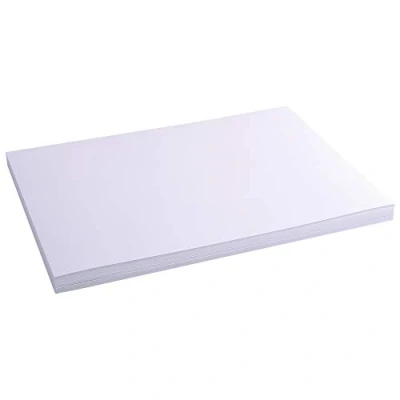Image of Exacompta Ref 13304E Bristol Plain Record Cards (Pack of 100) A3 in Size, 205gsm Card, Compatible with Printers Suitable for Exam Revision &amp; Notes White