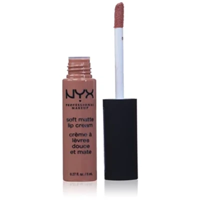 Image of NYX Professional Makeup Soft Matte Lip Cream, Creamy and Finish, Highly Pigmented Colour, Long Lasting, Vegan Formula, Shade: Stockholm