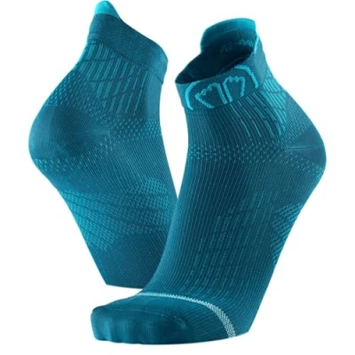 Image of Sidas Women&#039;s Run Anatomic Ankle Socks, Blue, 37 38