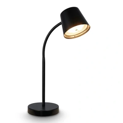 Image of Briloner Rechargeable LED table lamp Biwo, black, touch dimmer, metal