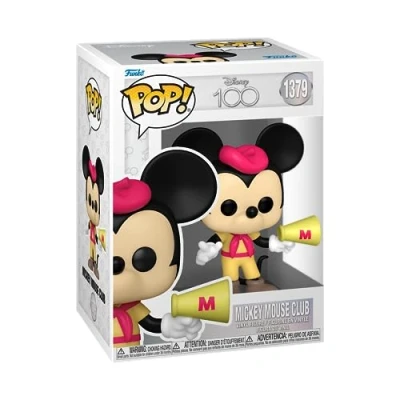 Image of Funko Pop! Disney: Mickey Mouse Club Collectable Vinyl Figure Gift Idea Official Merchandise Toys for Kids &amp; Adults Movies Fans Model Collectors and Display