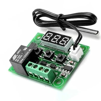 Image of UMTMedia® 50 110C W1209 12V Digital Thermostat Sensor Temperature Control Switch Module