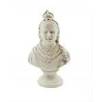Image of Melody Jane Dolls Houses Queen Victoria Bust Miniature Ornament 1:12 Accessory