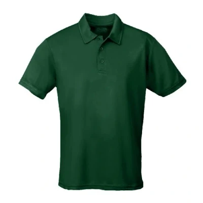 Image of AWD Just Cool Breathable Polo Shirt Bottle Green XL