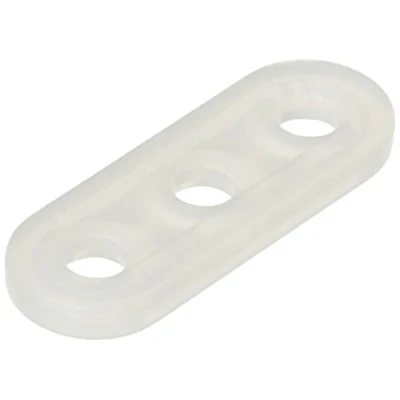 Image of Outwell Bent Runner 3 Hole Plastic, 10 Pack, White, One Size