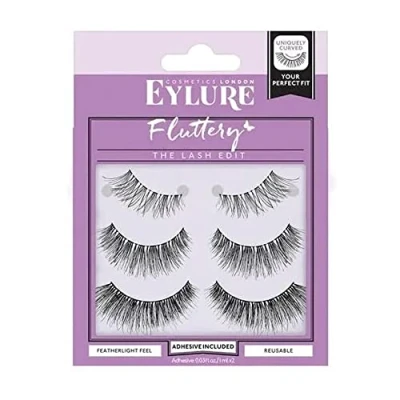 Image of EYLURE THE LASH EDIT FLUTTERY 3 PACK