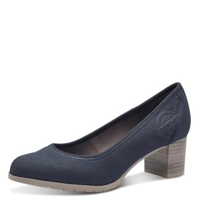 Image of s.Oliver Women&#039;s 5 22401 43 Pump, Navy, 6 UK