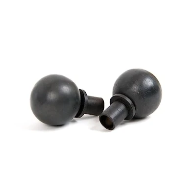 Image of From The Anvil Beeswax Ball Curtain Finial (pair)
