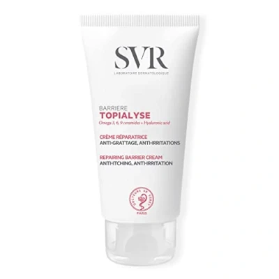 Image of SVR TOPIALYSE Protective Barrier Cream for Face &amp; Body, Anti Chafing Cream, Irritation Itch Relief Sensitive Skin, 50ml