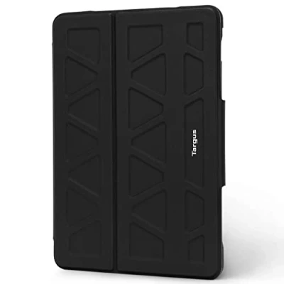 Image of Targus Pro Tek Case for Apple iPad (7th Gen) 10.2 Inch, Air and 10.5 Inch Protective Tablet Cover Case, Secure Closure, Water resistant, Anti Scratch, Black (THZ852GL)