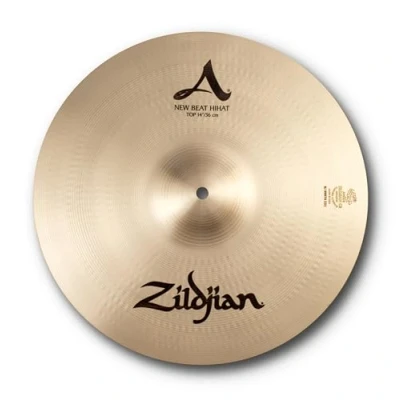 Image of Zildjian A Series 14 Inch New Beat Hi Hat Top Cymbal