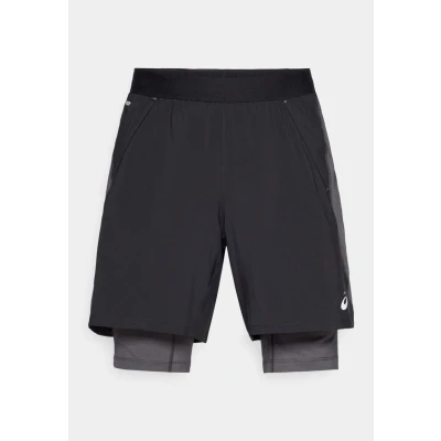 Image of ASICS 7 Inch Men&#039;s Running Shorts in Black Perfect for Training with Ultimate Comfort and Freedom of Movement