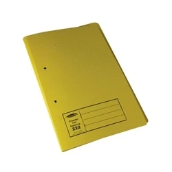 Image of Exacompta Guildhall Transfer File 285gsm Foolscap Yellow (25 22209