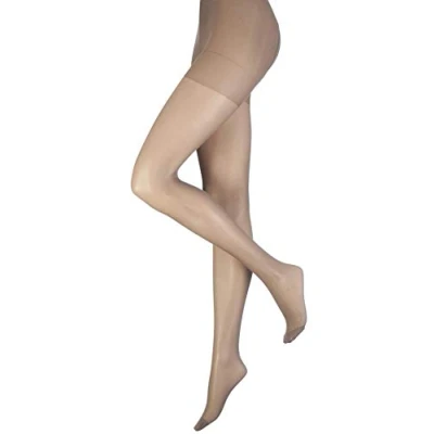 Image of Pretty Polly Curves 15 Denier Ladder Resist Tights Extra Large Sensation