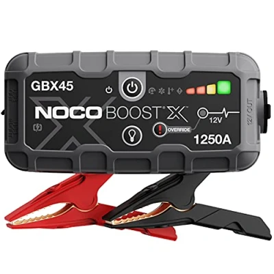 Image of NOCO Boost X GBX45 1250A 12V UltraSafe Portable Lithium Car Jump Starter, Heavy Duty Battery Booster Power Pack, Powerbank Charger, and Leads for up to 6.5 L Petrol 4.0 Diesel Engines