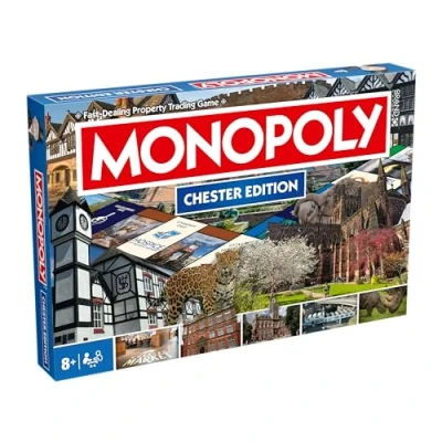 Image of Winning Moves Chester Monopoly Regional Board Game
