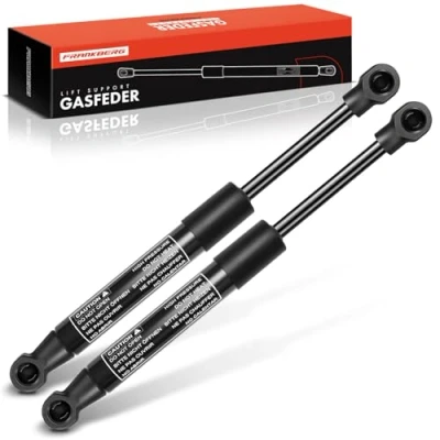 Image of Frankberg 2x Gas Strut Bonnet Compatible With Transporter MK IV All Engine Van 2000 2003 Transporter/C.a.r.a.v.e.l.l.e Bus 1998 Replace# 7D0823359A