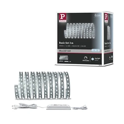 Image of Paulmann MaxLED 500 base set IP20 daylight 3 m