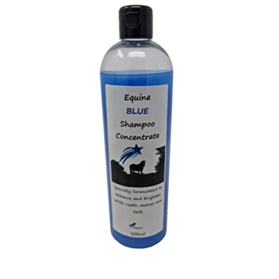 Image of Strathheaven Equine Products Pearly BLUE Whitening Shampoo for Horses