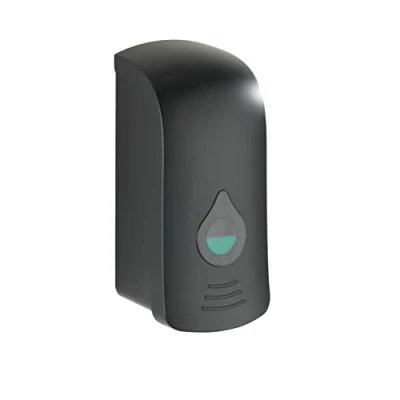 Image of WENKO Peanut Beige Liquid Soap Dispenser Capacity 0.24 L, Black, 1
