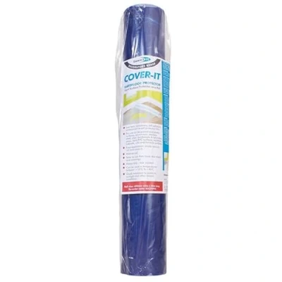 Image of Bond it Cover Temporary Waterproof Hardfloor Protection Sheet 600mmx25/50m (Blue 600/50)