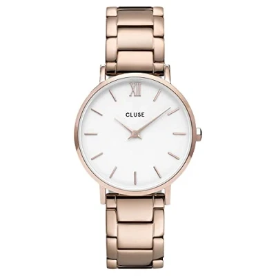 Image of CLUSE Women&#039;s Analogue Quartz Watch with Stainless Steel Strap CW0101203027