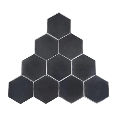 Image of Euvoym 36 Pieces Hexagon Mirror Wall Stickers Removable Acrylic Art Decals Perspex Sheet Plastic Material Panel for Living Room Bedroom Decor